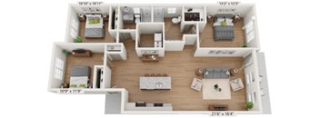 Cottage-style 3BRx2BA home with front porch and yard