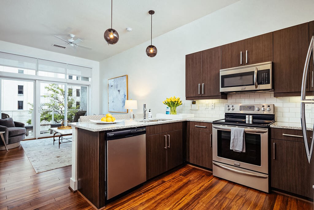 Kitchen at 20 Midtown, Birmingham
