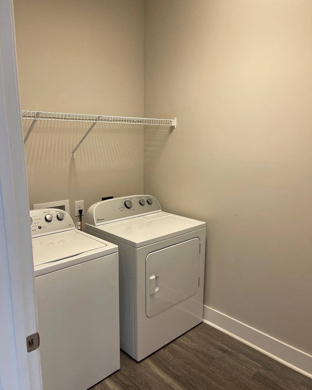 washing machine and dryer in each apartment at Flats on 4th Apartments in Birmingham, AL