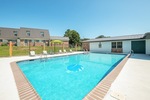 our apartments have a large pool for residents to enjoy