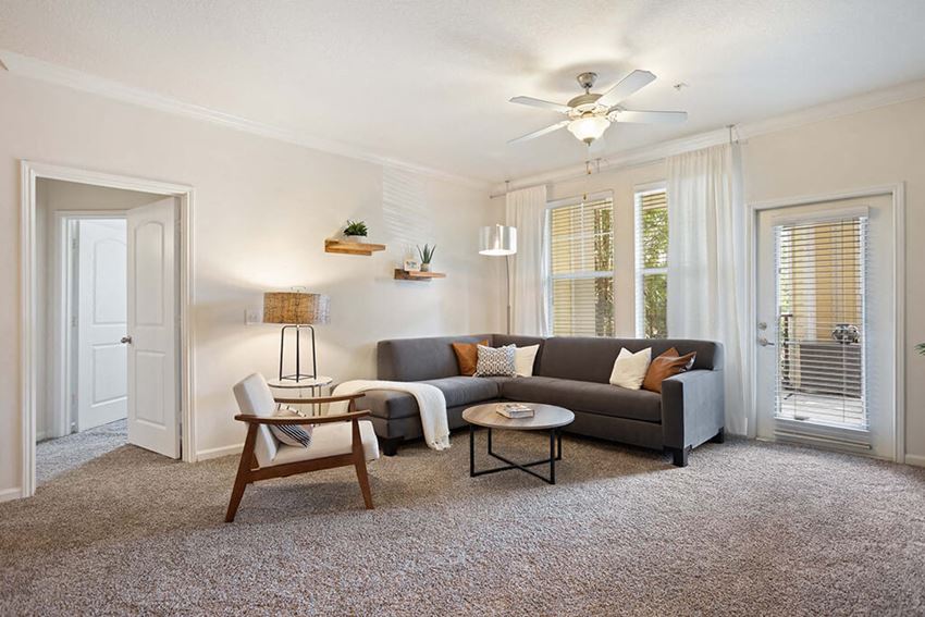 Living Room Interior at Tapestry Park, Virginia Living Room Interior at Tapestry Park, Chesapeake