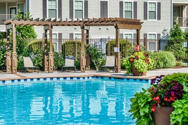 Relaxing Pool Area With Sundeck at Tapestry Park, Chesapeake, VA - Photo Gallery 2