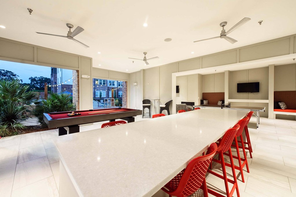 Sports Pub at Tapestry Bocage Apartments in Baton Rouge, LA