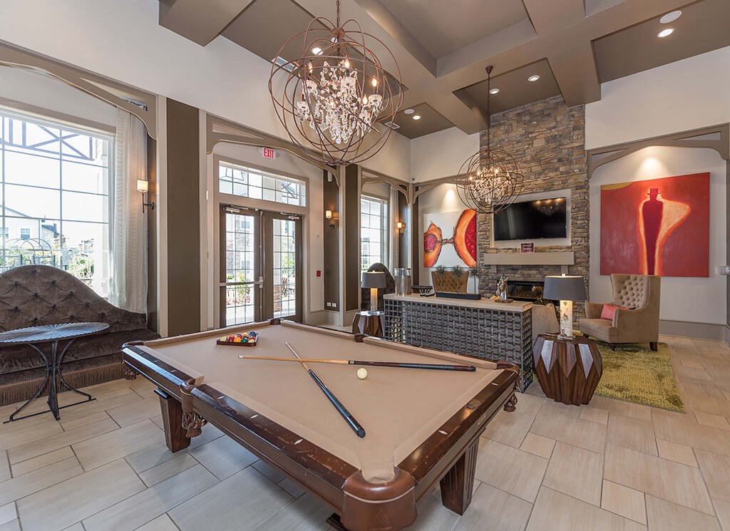 Clubhouse and Resident Entertainment area at Tattersall Chesapeake, Chesapeake