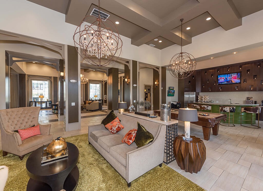 Resident Lounge at Tattersall Chesapeake, Chesapeake, 23322