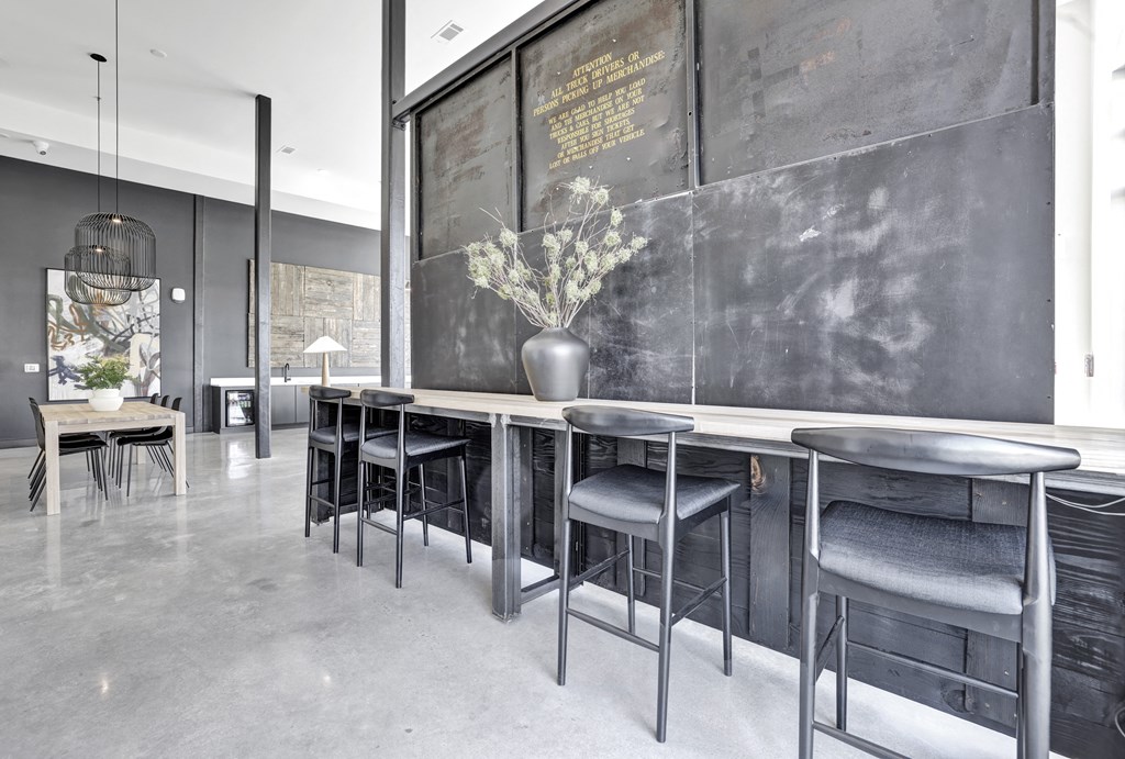 Leasing office and Lobby furniture at Artisan Flats Apartments in Birmingham, AL