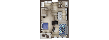 The Ashley - 1 BR, 1 BA at The Henry at Fritz Farm in Lexington, KY