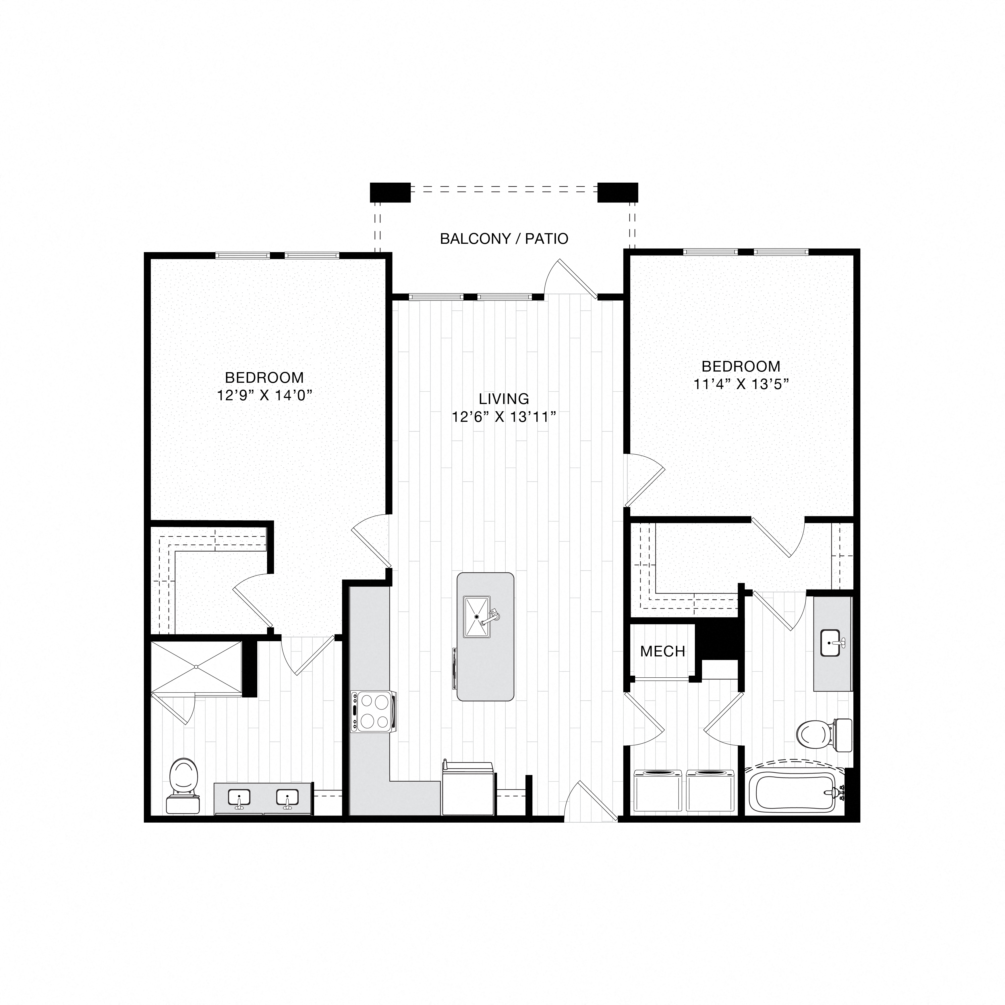 floor plan at Tapestrry East Bay in Apollo Beach, FL