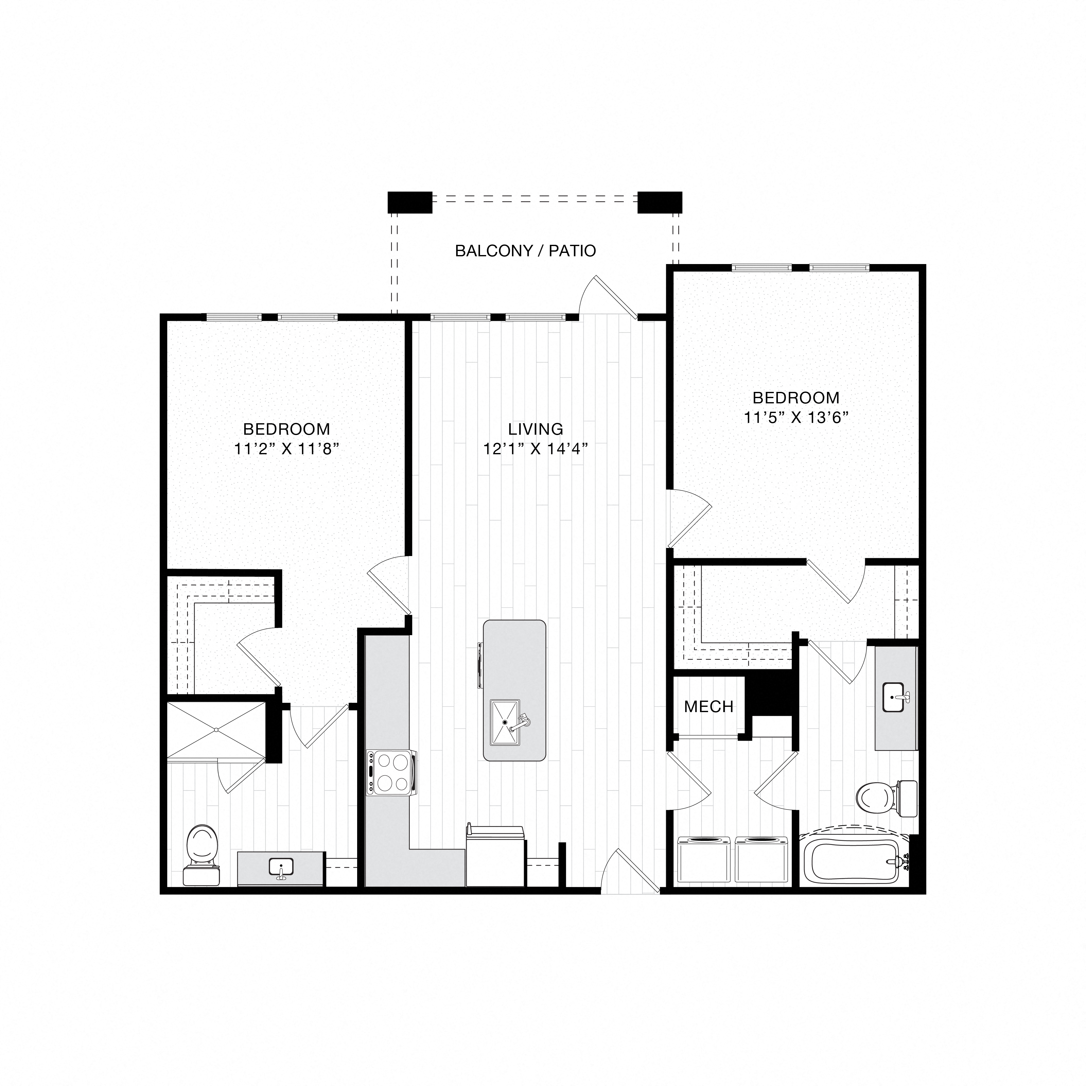 floor plan at Tapestrry East Bay in Apollo Beach, FL
