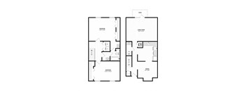 two bedroom floor plan