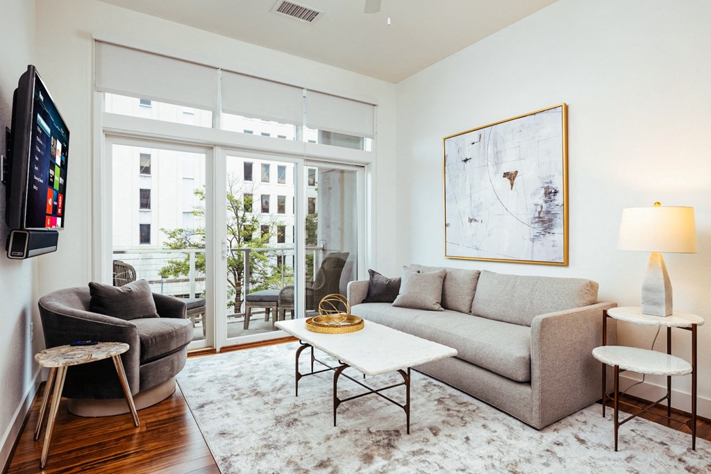 White interior at 20 Midtown, Birmingham