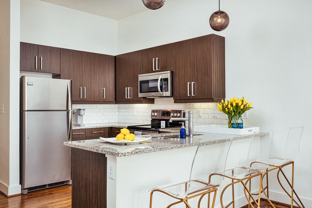 a kitchen with a i at 20 Midtown, Birmingham, AL, 35233