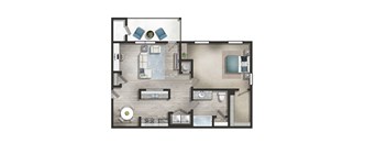 a floor plan of a house