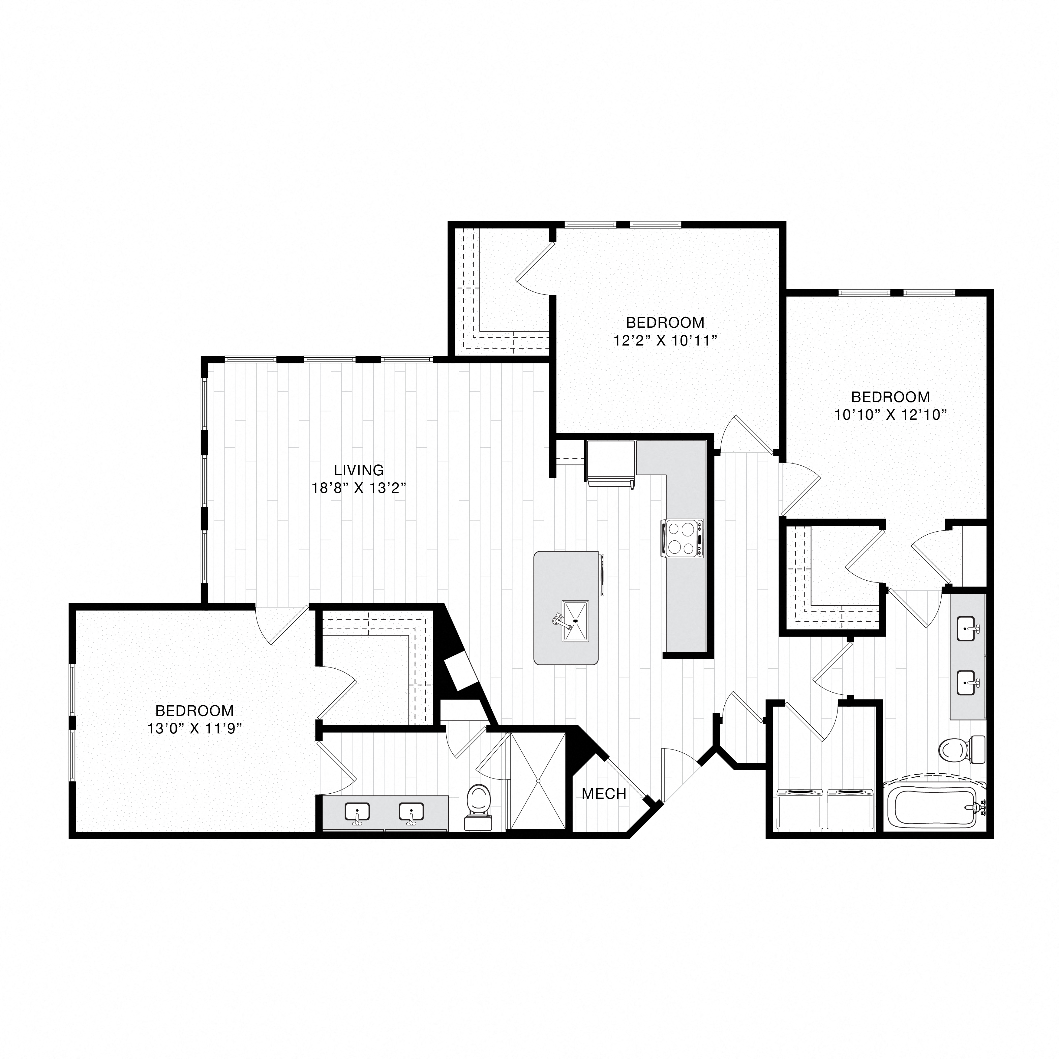 a floor plan at Tapestrry East Bay in Apollo Beach, FL