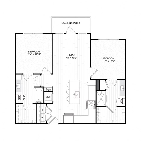 1181 Manhattan Blvd 1-3 Beds Apartment for Rent - Photo Gallery 7