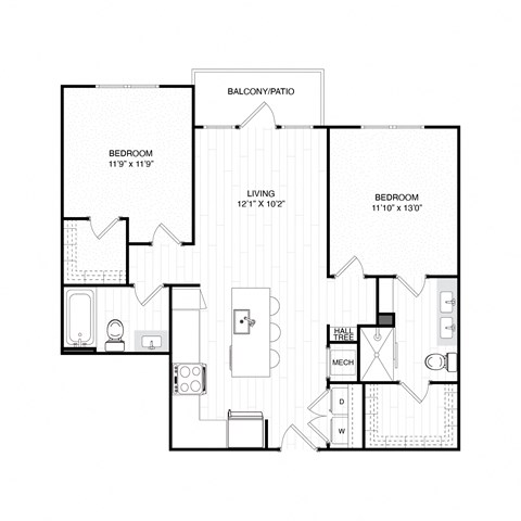 1181 Manhattan Blvd 1-3 Beds Apartment for Rent - Photo Gallery 9