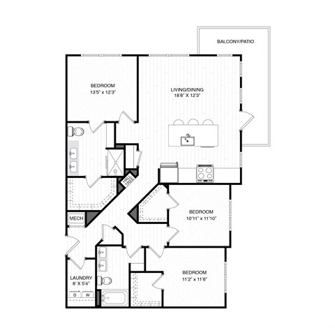 1181 Manhattan Blvd 1-3 Beds Apartment for Rent - Photo Gallery 10