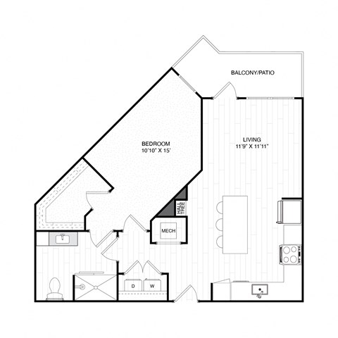 1181 Manhattan Blvd 1-3 Beds Apartment for Rent - Photo Gallery 5