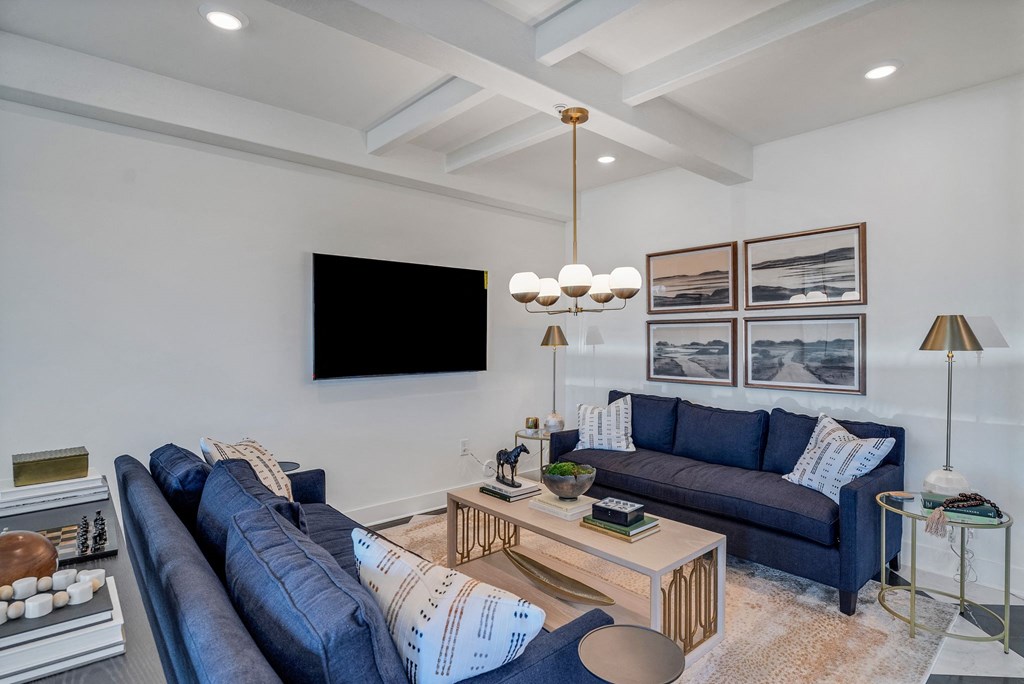 resident coffee cafe and workspace at Tapestry Overbrook in McDonough, Georgia