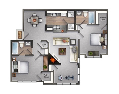 3400 Kimball Bridge Road 1-3 Beds Apartment for Rent - Photo Gallery 19