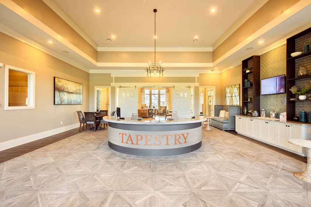 the tasting room at tapestry tasting room and bar