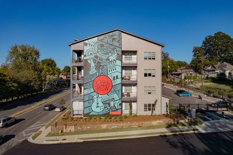 Exterior at Axel Row in Birmingham, Alabama