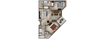 The Everett - 2 BR, 2 BA at The Henry at Fritz Farm in Lexington, KY