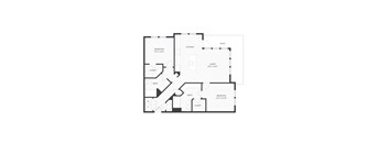 bedroom floor plan an in 2 bed 2 bath condo