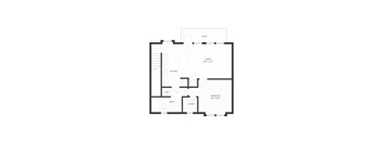 bedroom floor plan an in 2d