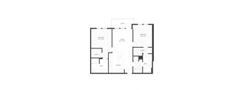 a black and white floor plan of a house