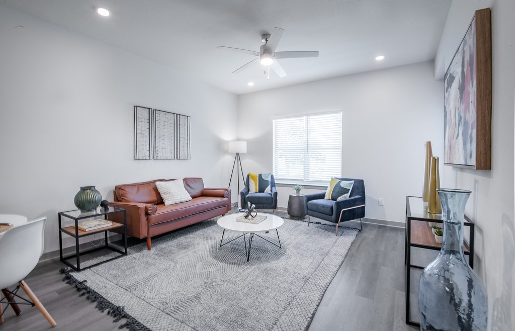 Living Room at Axel Row in Birmingham, Alabama