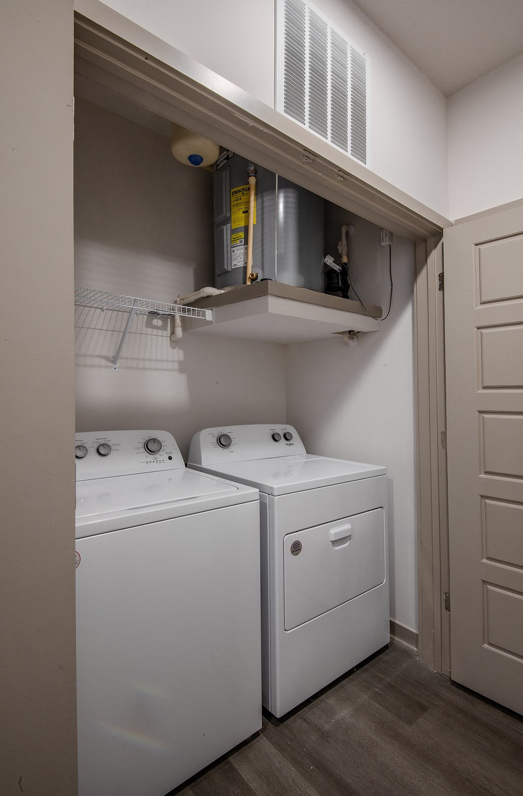 Full-size Washer and Dryer at Axel Row in Birmingham, Alabama