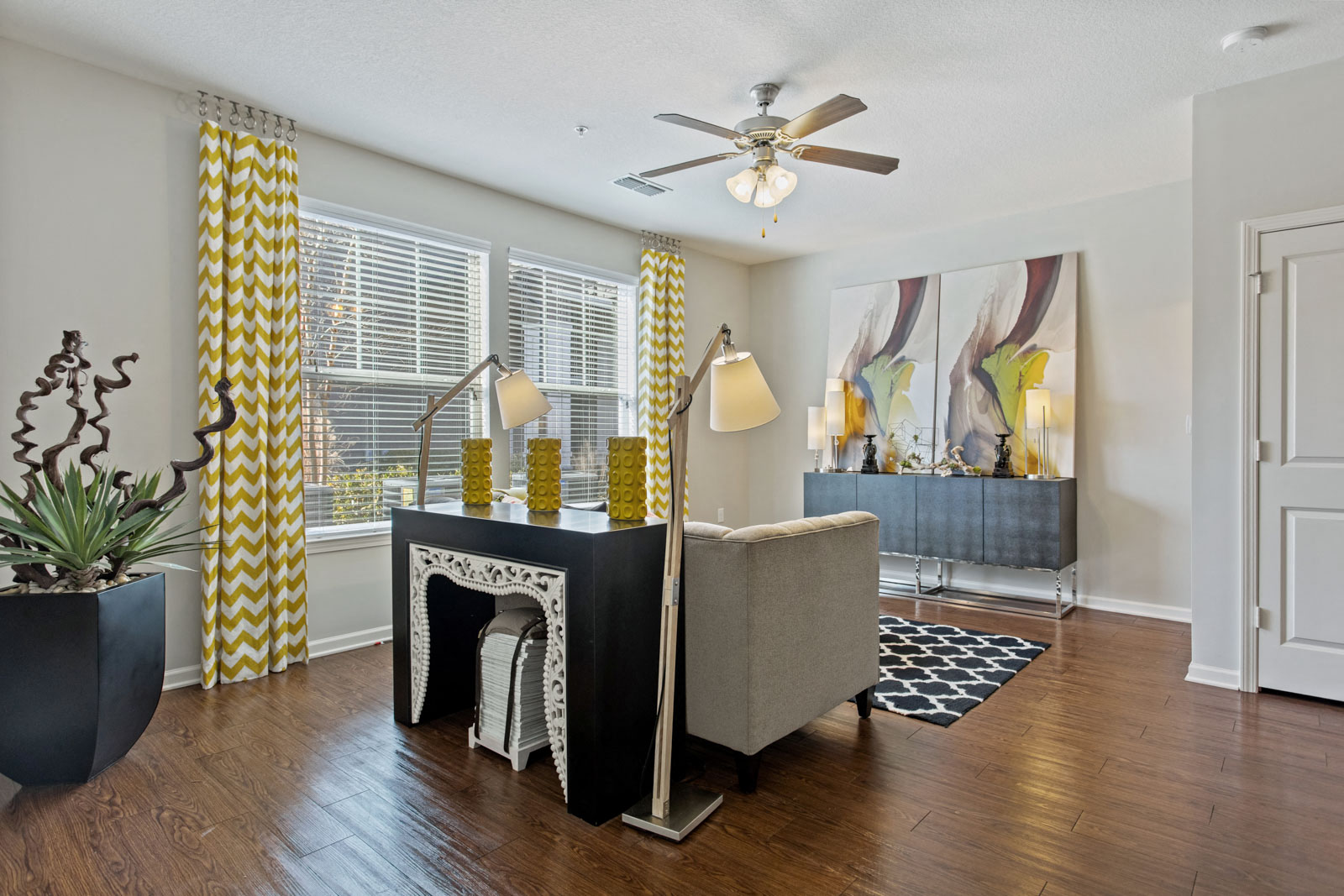 Living Area Interior at Tattersall Chesapeake, Chesapeake