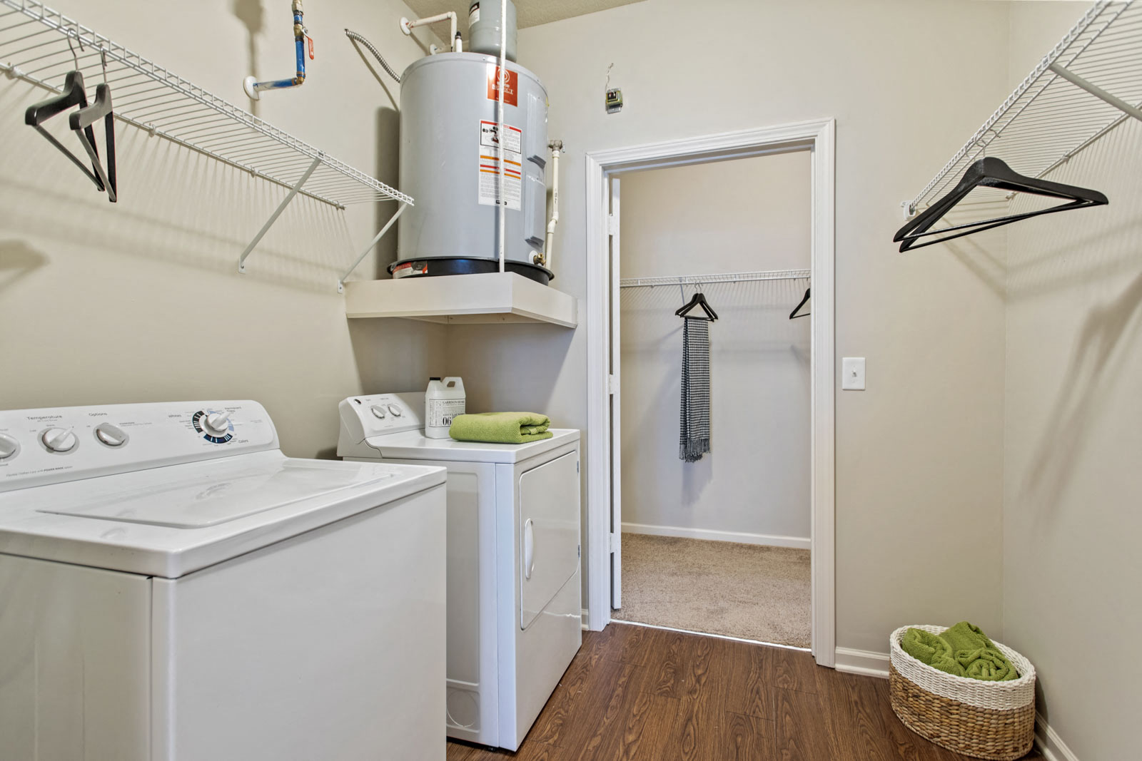 In Home Full Size Washer And Dryer at Tattersall Chesapeake, Chesapeake, Virginia