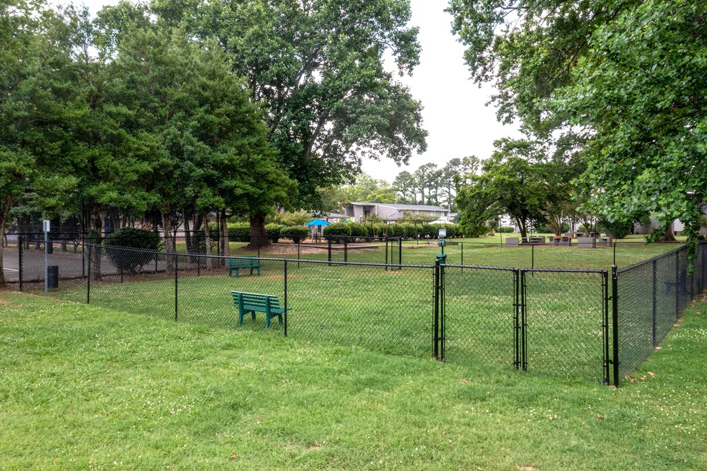pet park at Malibu at Martin Apartments in Huntsville, Alabama