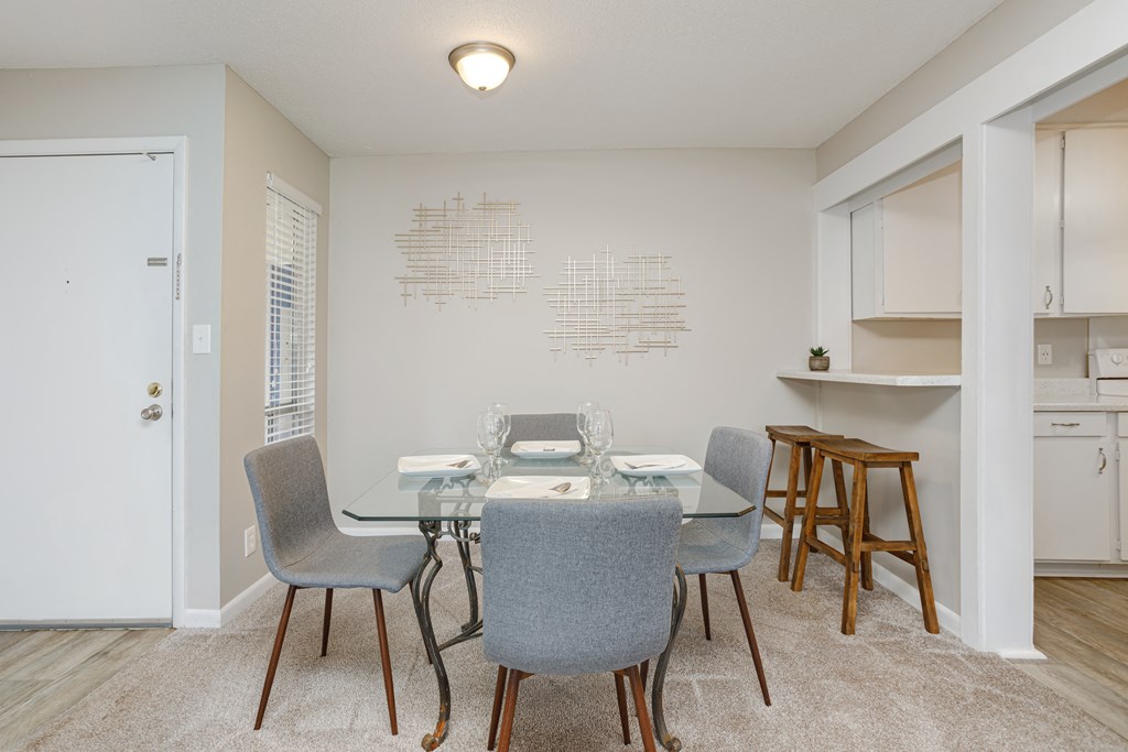 Dining Room at Malibu at Martin Apartments in Huntsville, Alabama