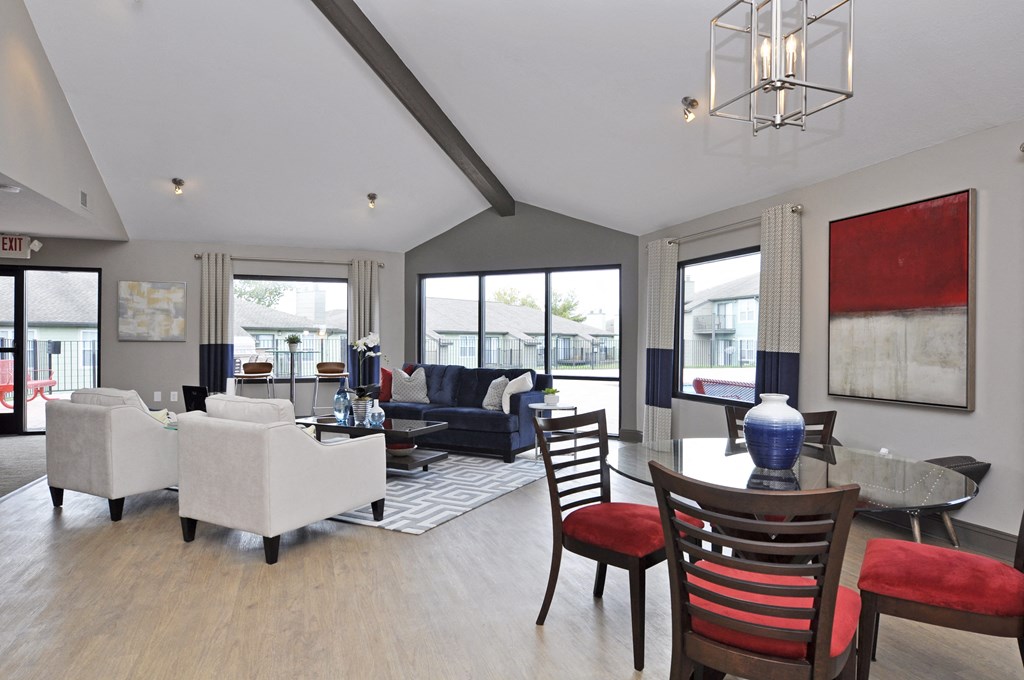 Clubhouse Interior at The Metropolitan in Lexington, Kentucky