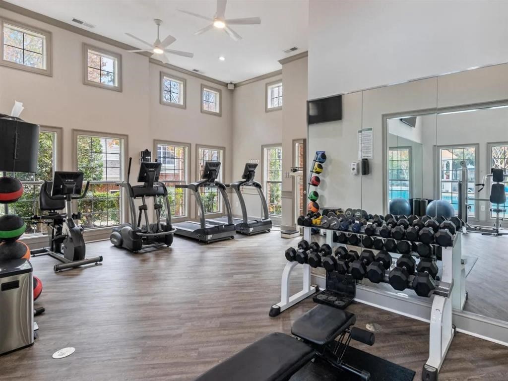 Fitness Center at The Enclave at Crossroads, Raleigh, 27606
