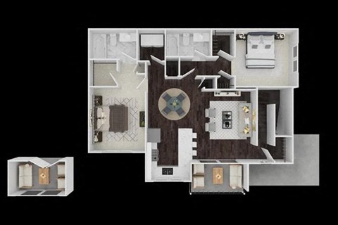 The Hatteras at The Enclave at Crossroads, Raleigh