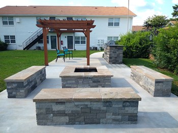 fire pit at Ascent Jones Apartments in Huntsville, Alabama - Photo Gallery 23