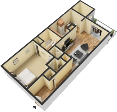 Arbor Point Hillcrest Little Rock Arkansas One Bedroom Apartments