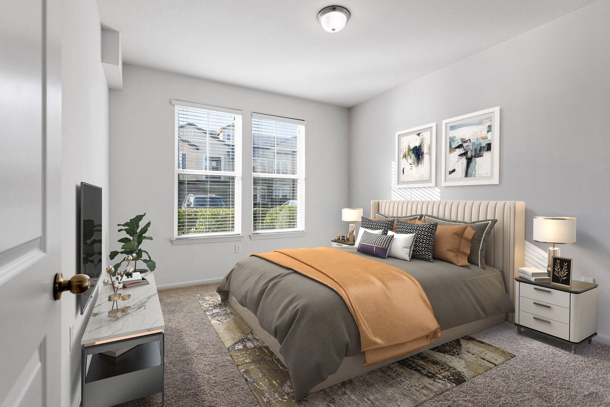 Large Master Bedroom at Tattersall Chesapeake, Chesapeake, Virginia