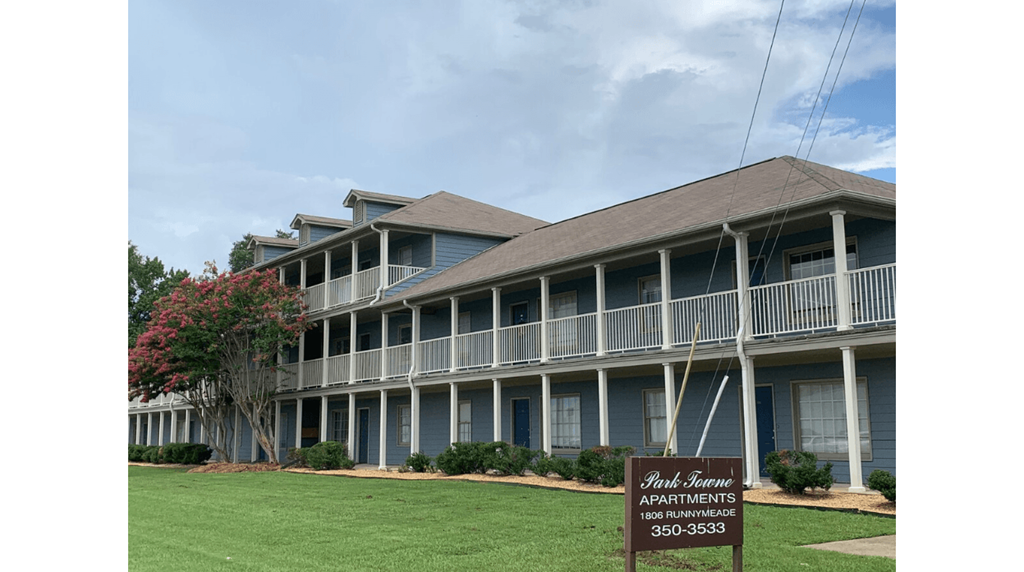 the building where the apartment is located