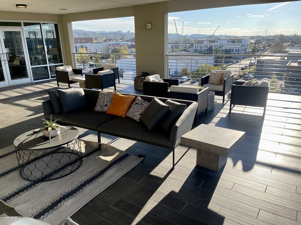 Expansive downtown view at Flats on 4th Apartments in Birmingham, AL