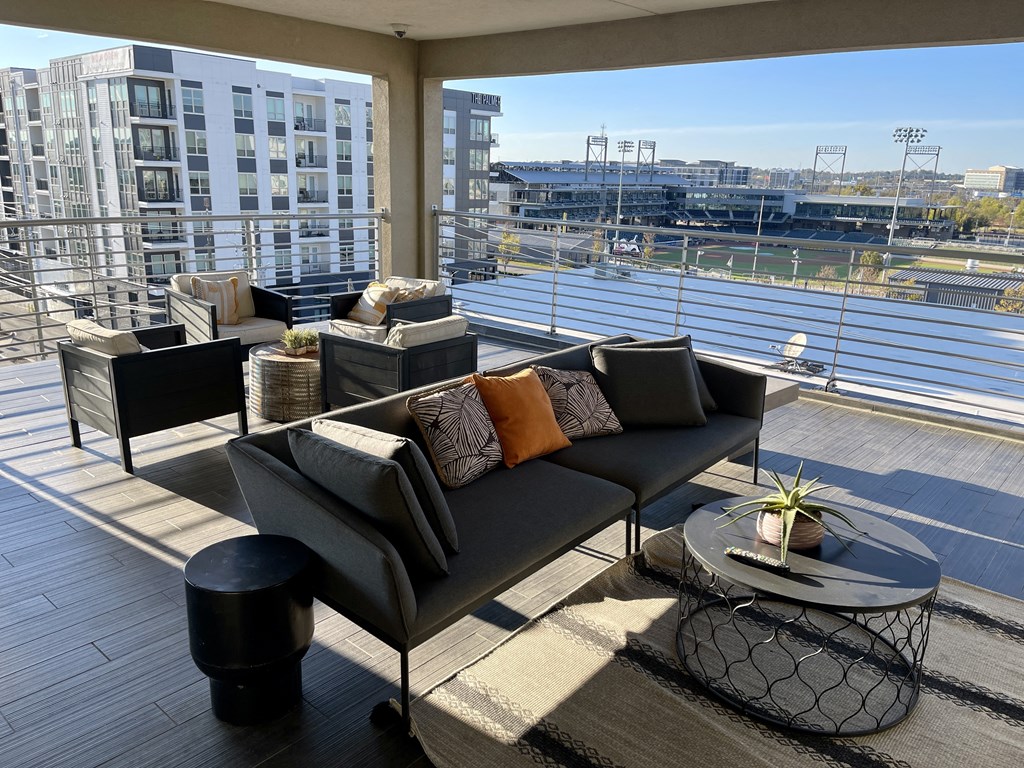 Resident Social Lounge at Flats on 4th Apartments in Birmingham, AL