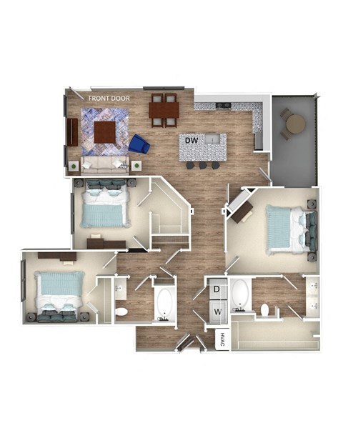 1612 Versailles Business Pkwy 1-3 Beds Apartment for Rent - Photo Gallery 31