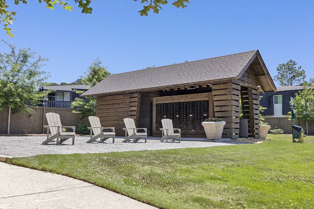 Mail Station at Riverhouse Apartments in Riverside, AL
