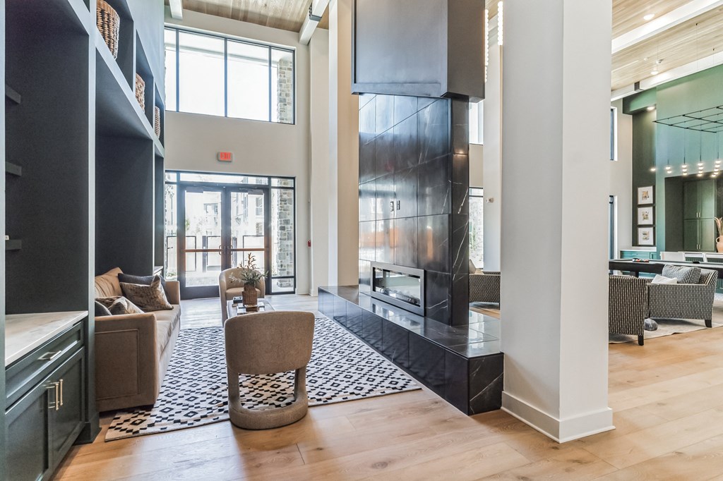 leasing office and clubhouse at Tapestry Overbrook in McDonough, Georgia