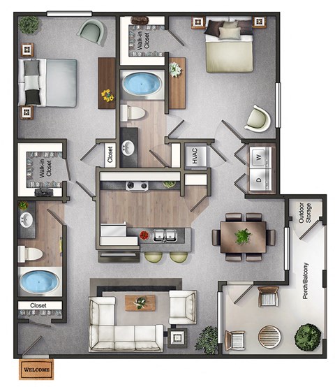 5825 Crossings Boulevard 1-3 Beds Apartment for Rent - Photo Gallery 55