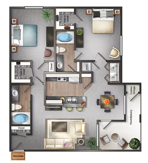 5825 Crossings Boulevard 1-3 Beds Apartment for Rent - Photo Gallery 57